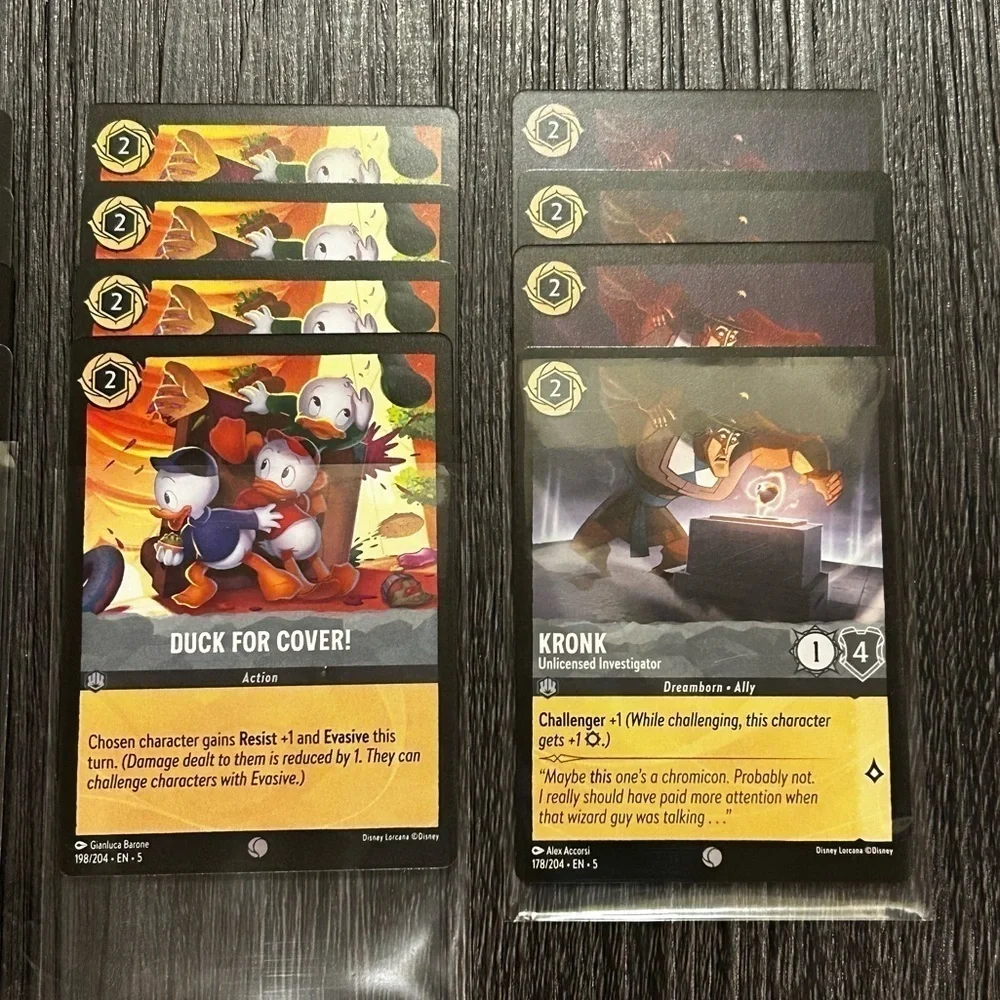 Disney Lorcana Steel 4x Playset Bundle